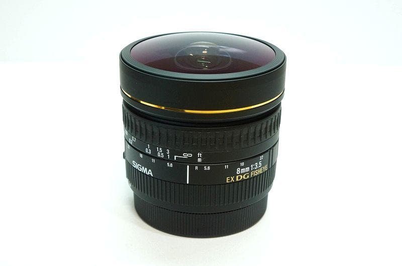 【魚眼レンズ/ニコン用】 SIGMA 8mm F3.5 EX DG