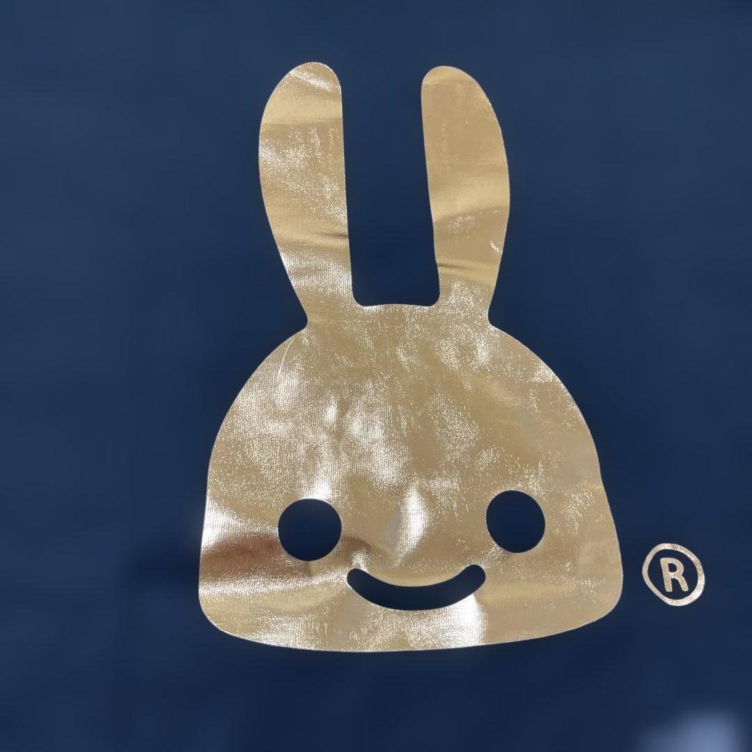 【新品未使用タグ付】CUNE　キューン　Tシャツ　金うさぎ　ブラックゴールド　S