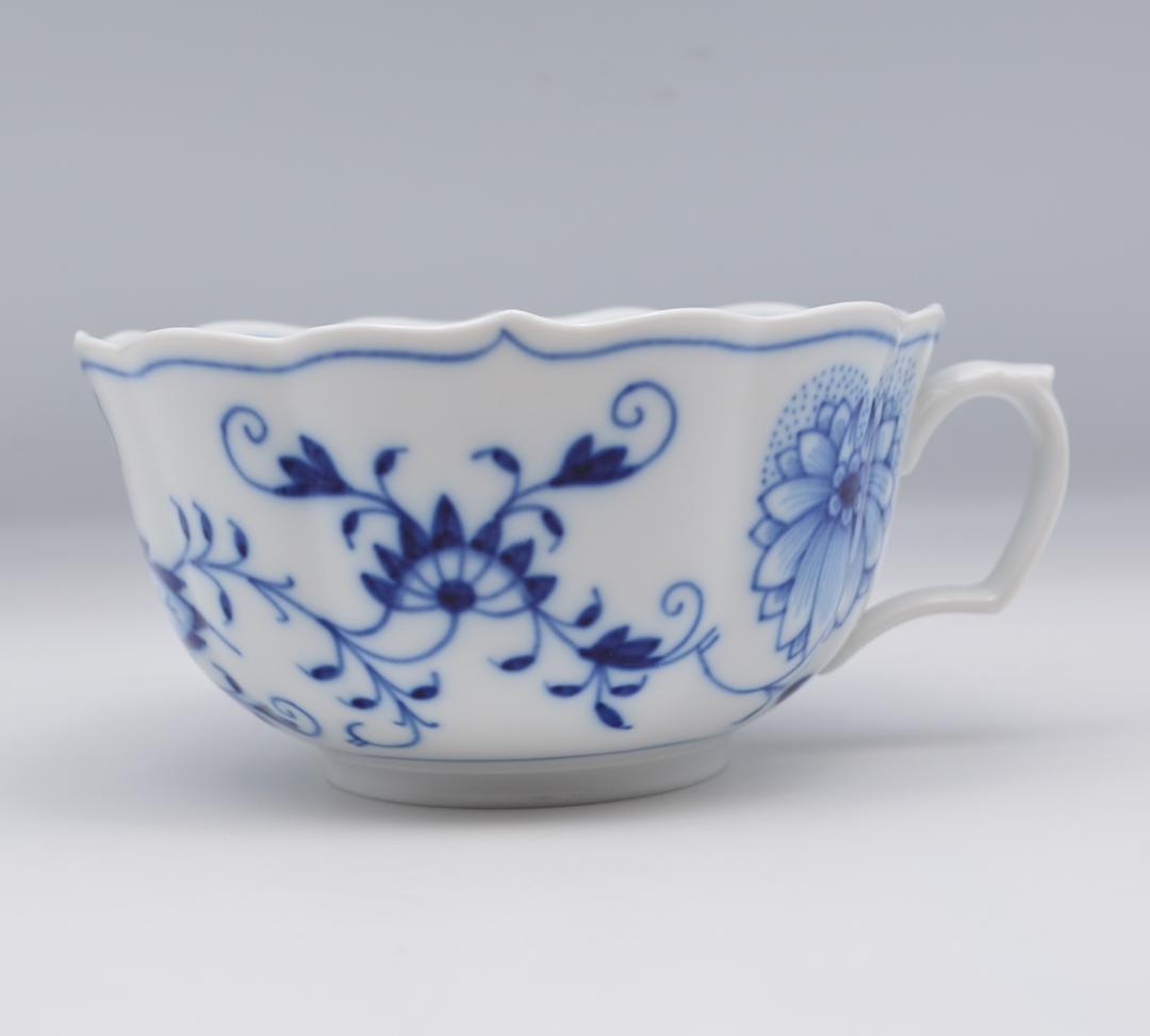 マイセン　MEISSEN　ティーカップ&ソーサーセット　ブルーオニオン　ザクロ