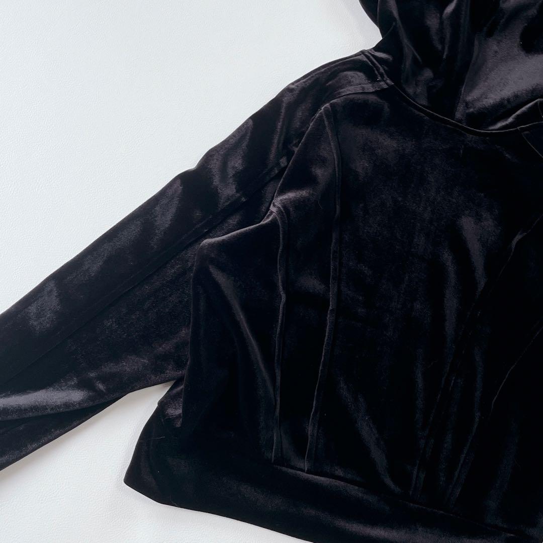 未使用✨2025 MAISON SPECIAL ベロアダンボールフーディパーカー