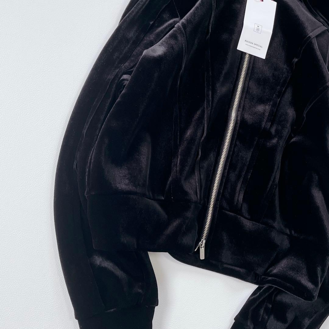 未使用✨2025 MAISON SPECIAL ベロアダンボールフーディパーカー