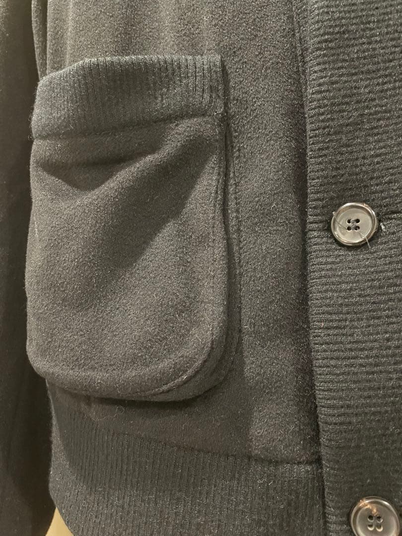 Adam kimmel カシミアカーディガン ノーカラージャケット アダムキメル