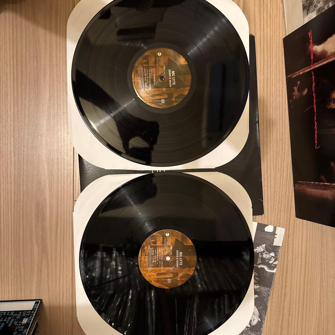 MC LYTE SEVEN & SEVEN 2枚組レコード