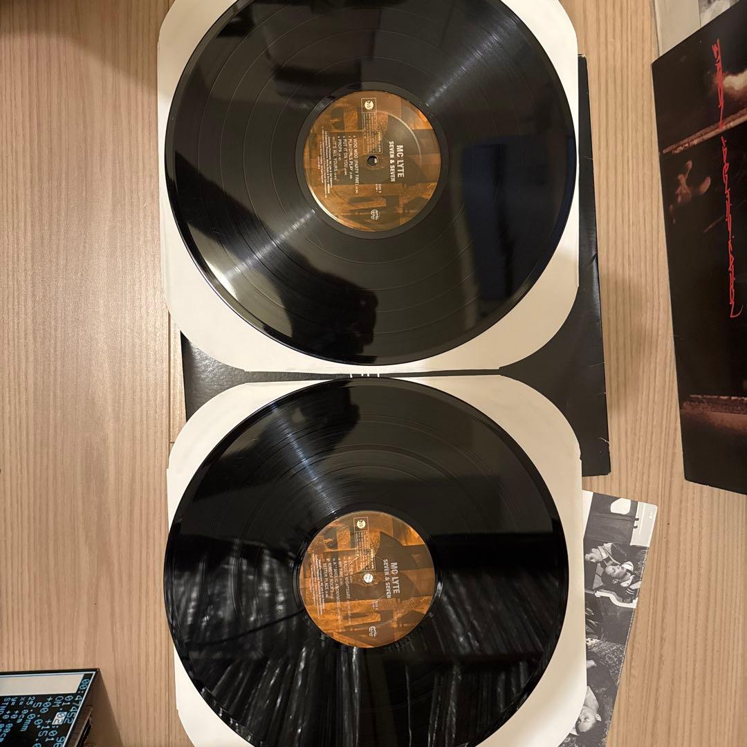 MC LYTE SEVEN & SEVEN 2枚組レコード