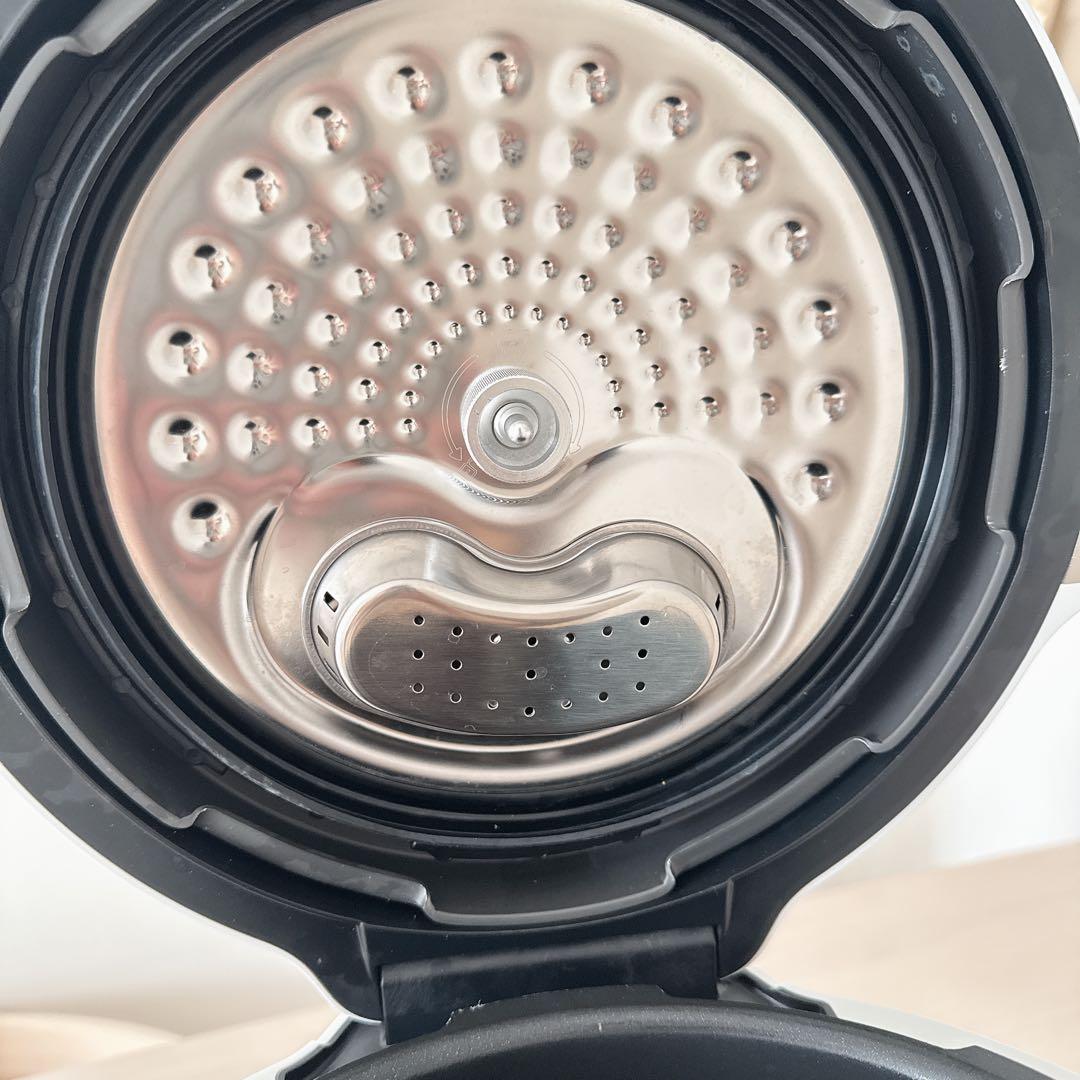 ティファール クックフォーミー 3L ホワイト 家庭用電気圧力鍋 マルチクッカー