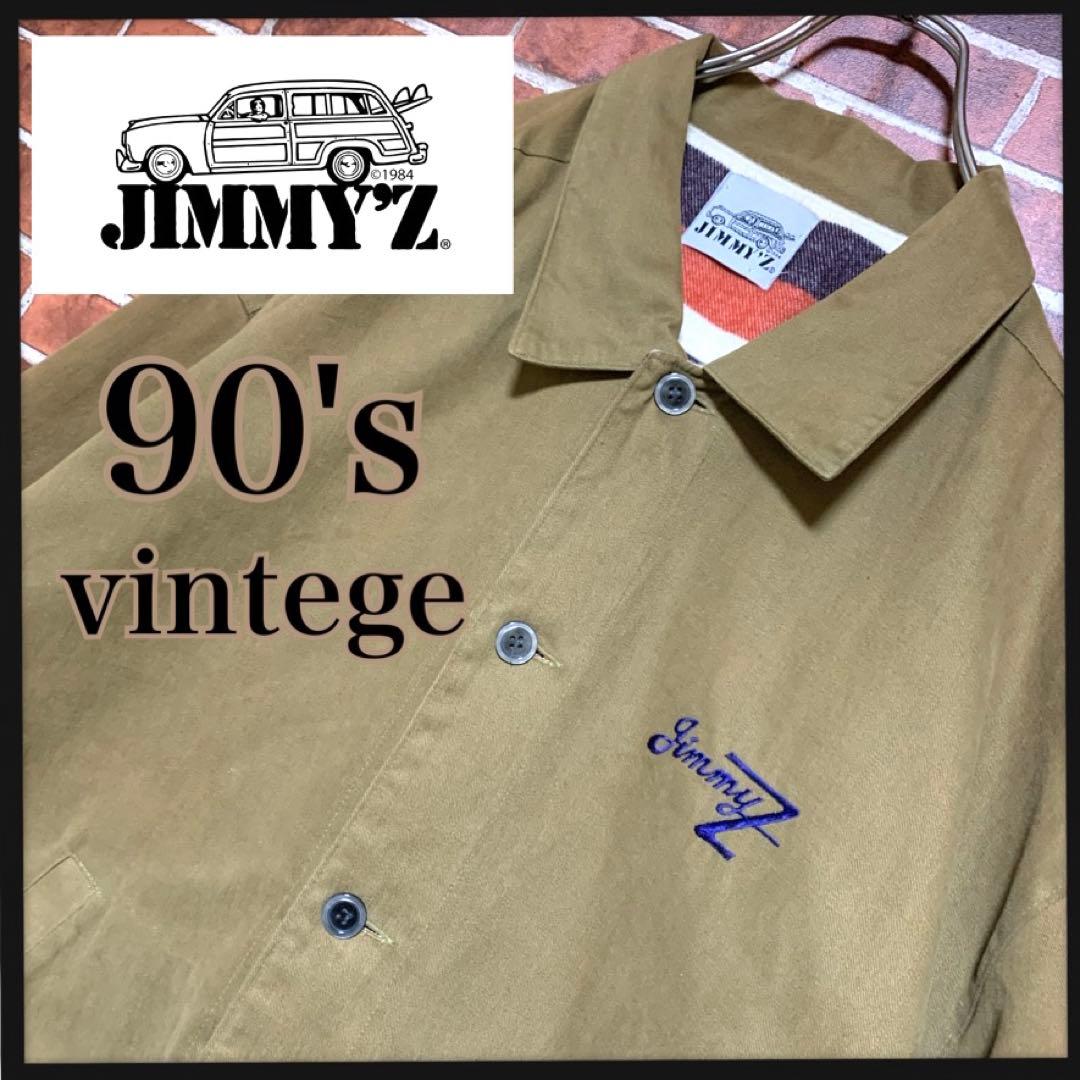 レア★90's★ヴィンテージ★JIMMY'Z★ジミーズ★刺繍★ワークジャケット