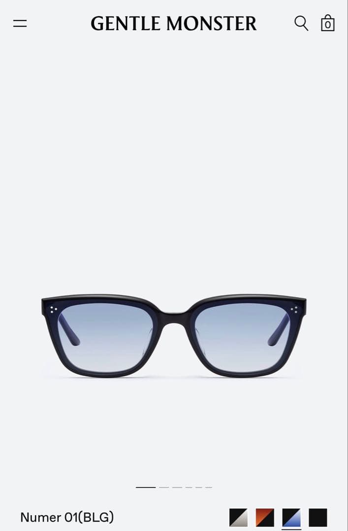 GENTLE MONSTER Numer 01(BLG) サングラス