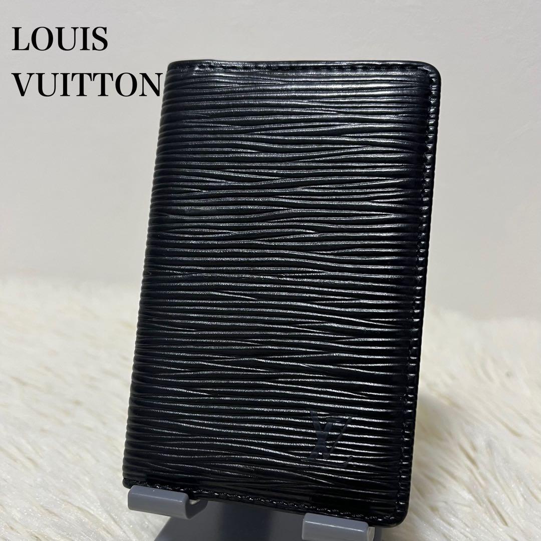 ルイヴィトン エピ 名刺入れ カードケースSPAIN ブラック