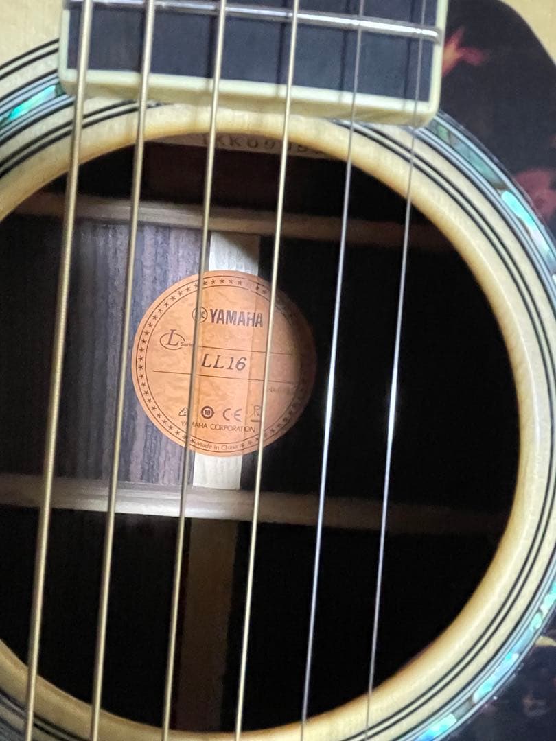 【極美品】Yamaha LL16 ARE 専用セミハードケース付き