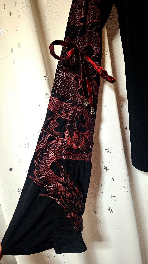 キューティーフラッシュ　アシンメトリーチュニック　赤