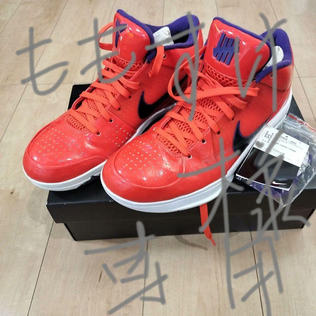 シューズ(男性用) Nike KOBE4 PROTRO UNDFTD PE