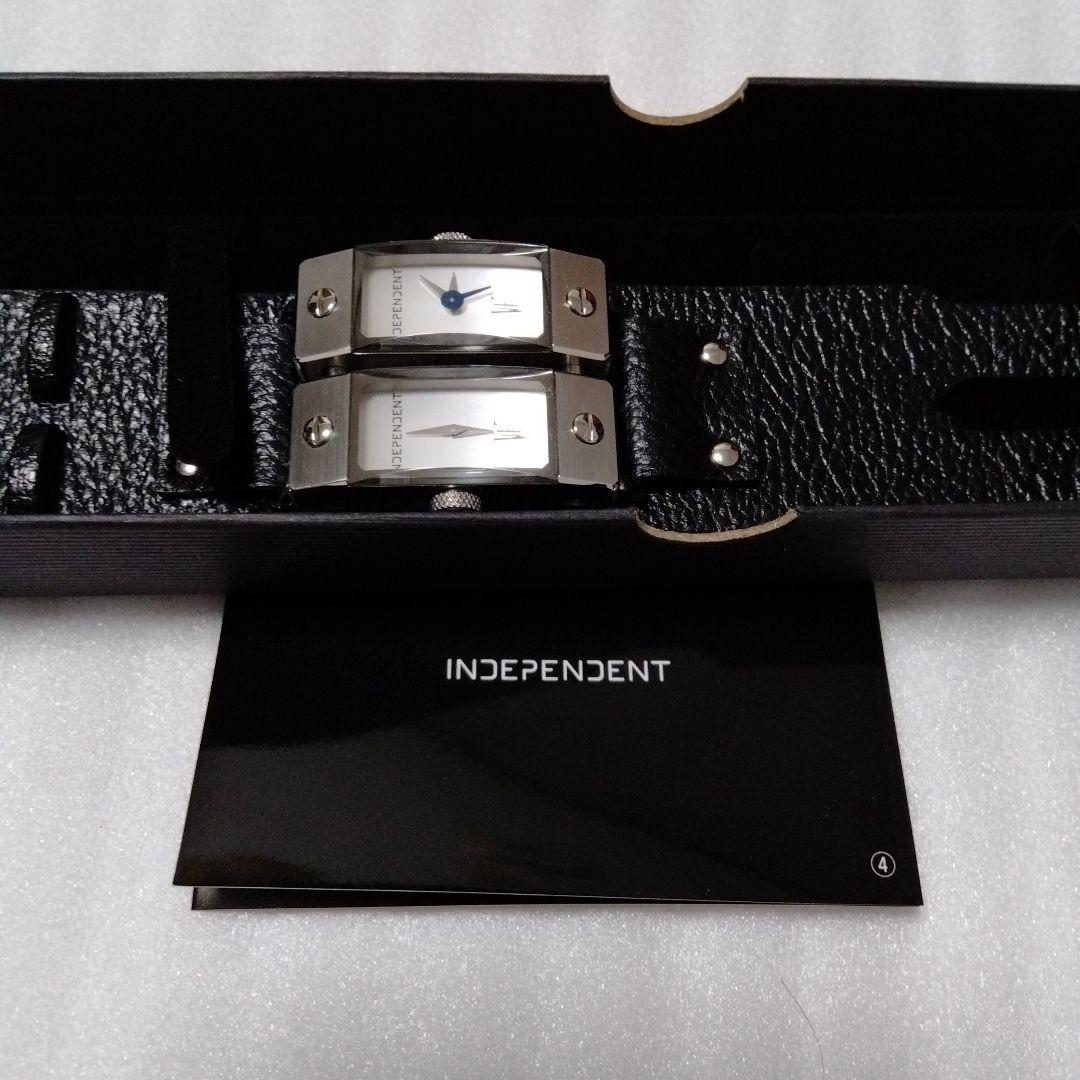 【未使用】インデペンデント×ジョンローレンスサリバン　デュアルタイム　限定腕時計
