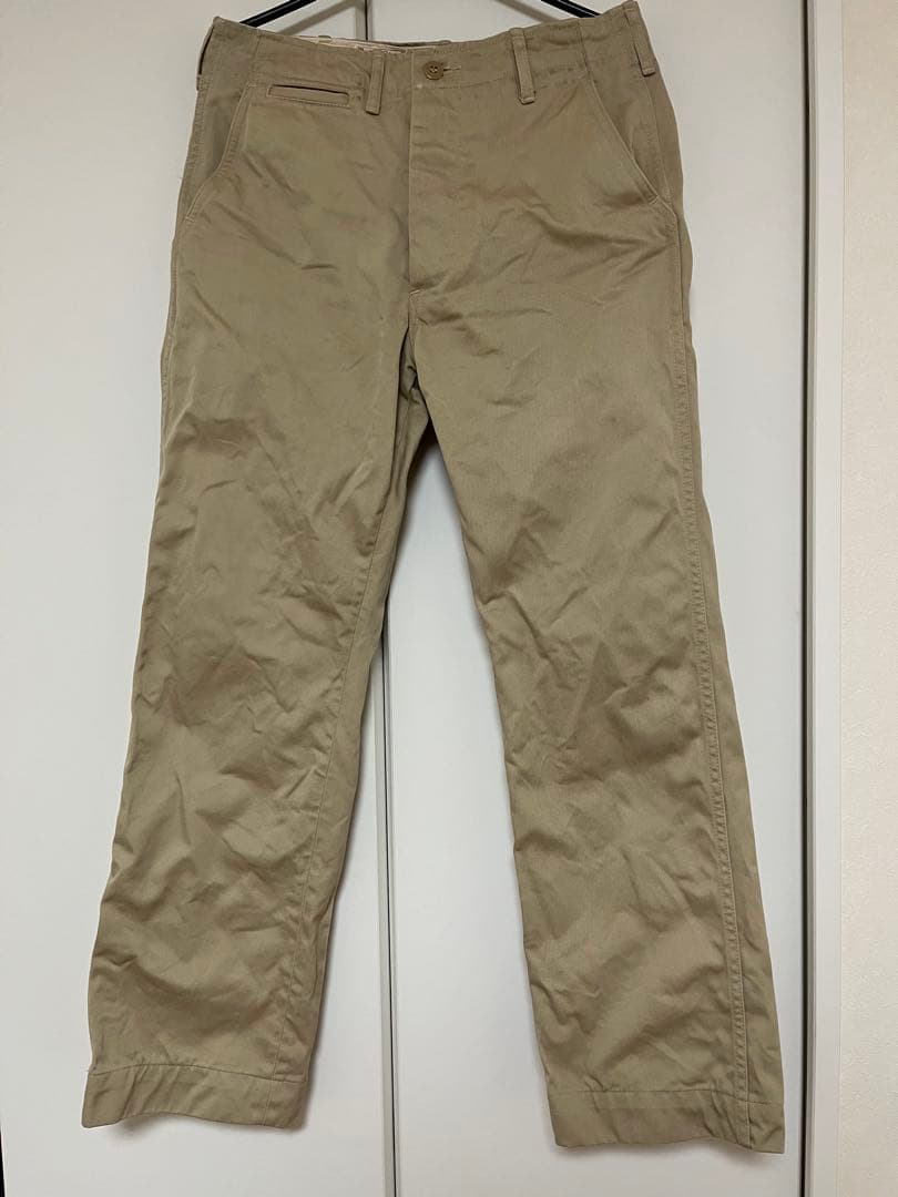 トイズマッコイ チノパン W32 スティーブマックイーンモデル