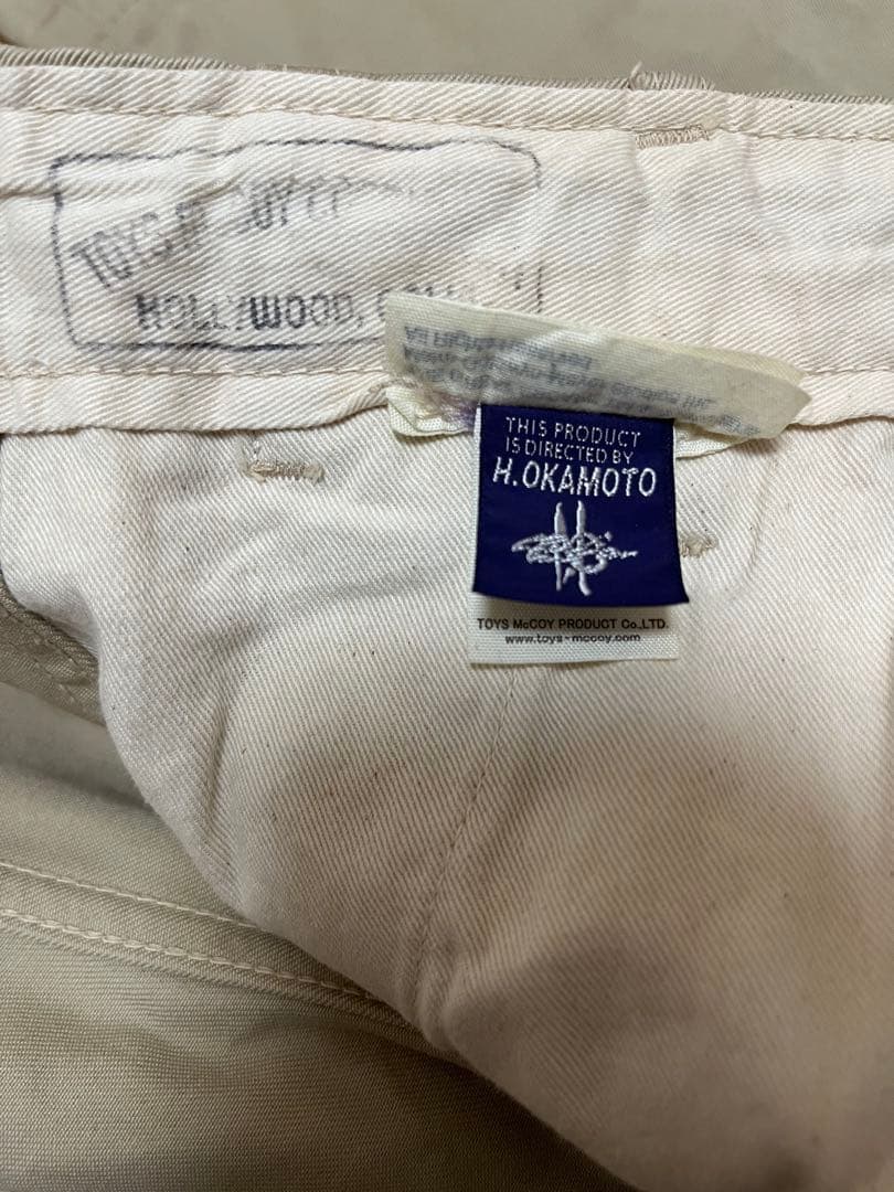 トイズマッコイ チノパン W32 スティーブマックイーンモデル