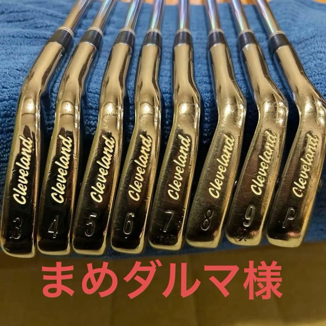 Cleveland CG1アイアンセット 3〜9 PW ダイナミックゴールド X