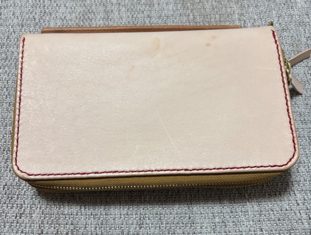 コバさん専用 ヌメ革財布付きクラッチバック