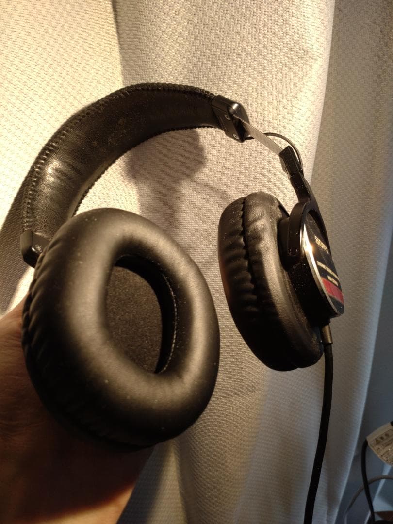 SONY MDR-CD900ST 有線ヘッドホン ※イヤーパッド交換済