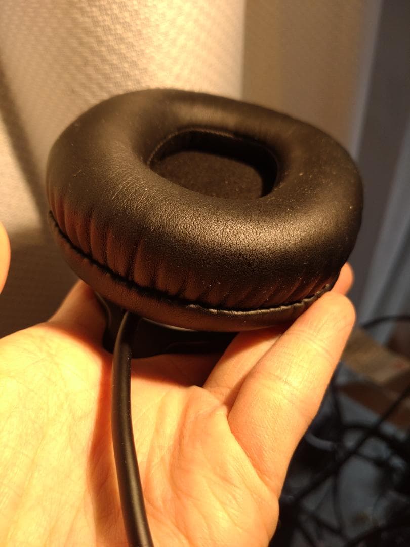 SONY MDR-CD900ST 有線ヘッドホン ※イヤーパッド交換済