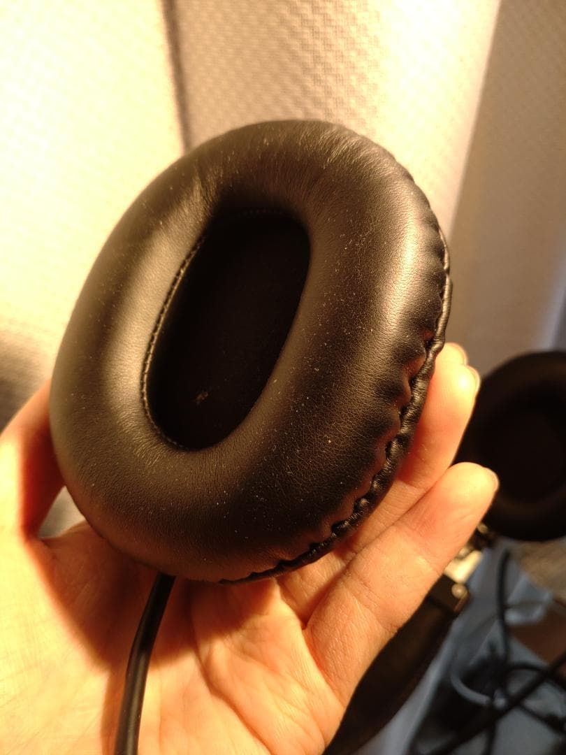 SONY MDR-CD900ST 有線ヘッドホン ※イヤーパッド交換済