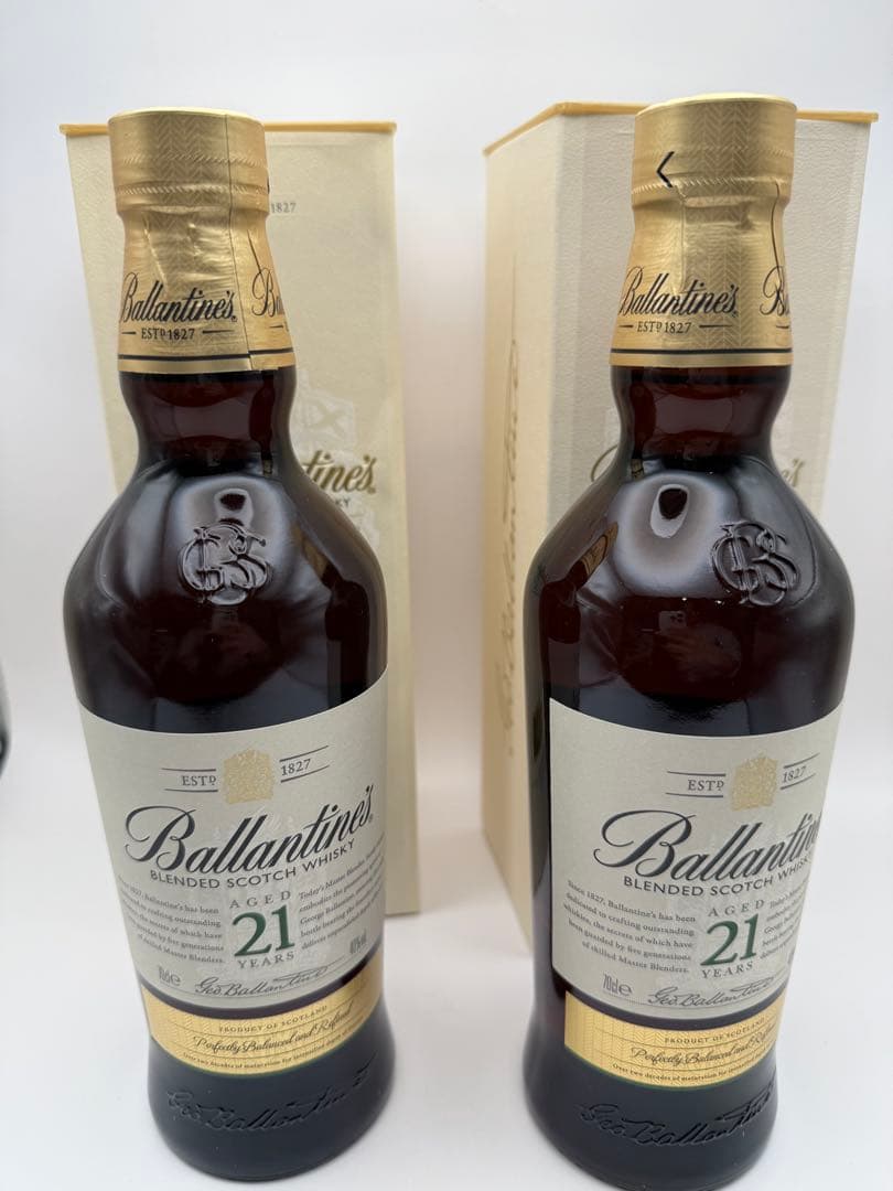 Ballantine's 21年 ブレンデッドスコッチウイスキー 2本セット