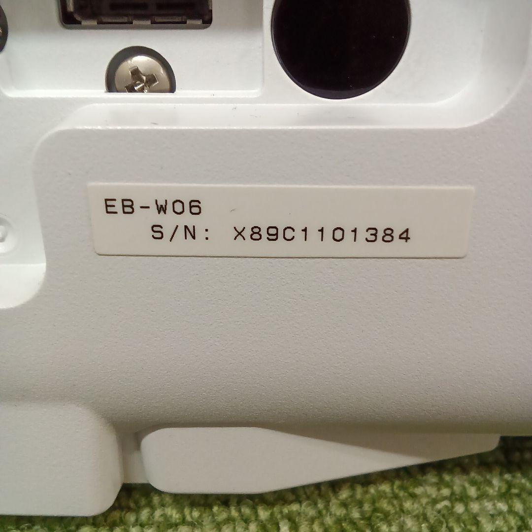 EPSON 3LCDプロジェクター EB-W06 本体 リモコン