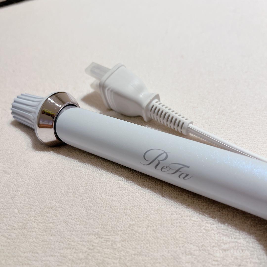 【未使用/美品】ReFa カールヘアアイロン ホワイト19mm