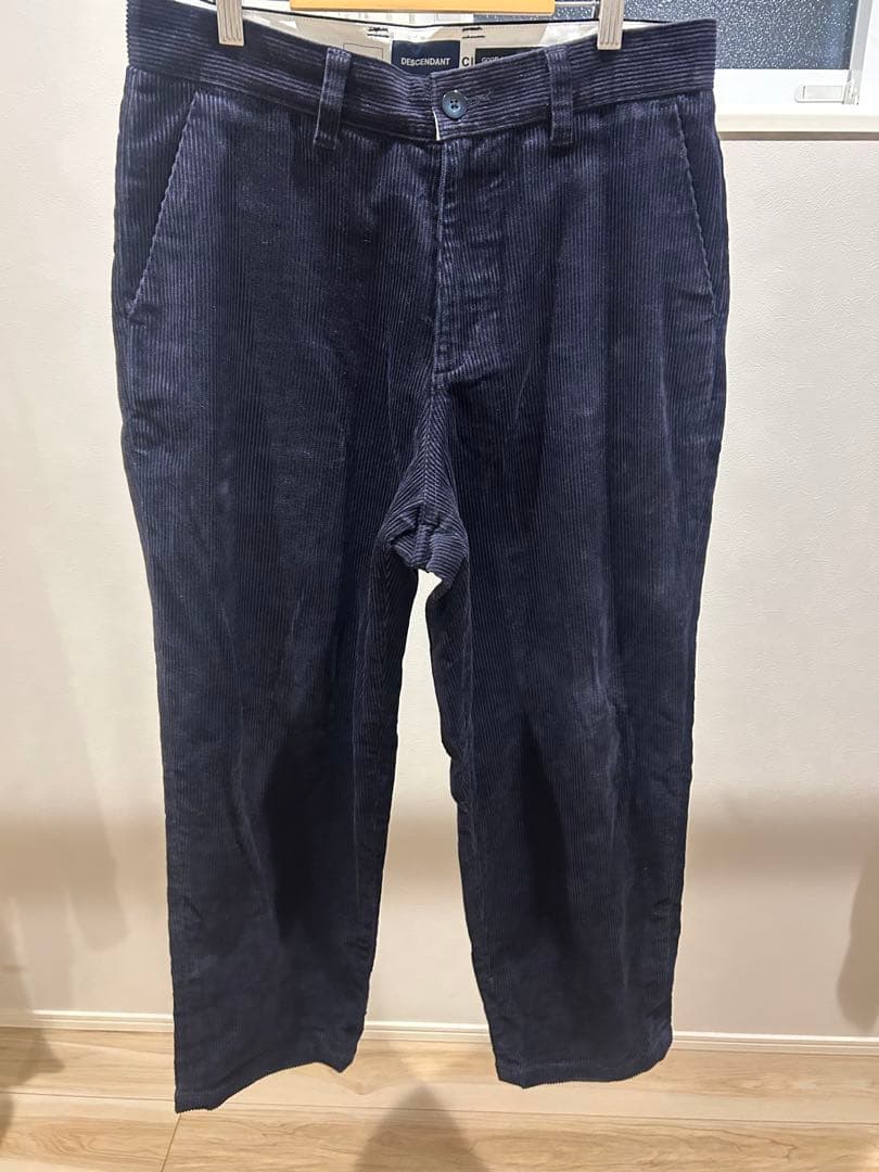 パンツ DESCENDANT DC-6 GDT CORDUROY TROUSERS 2