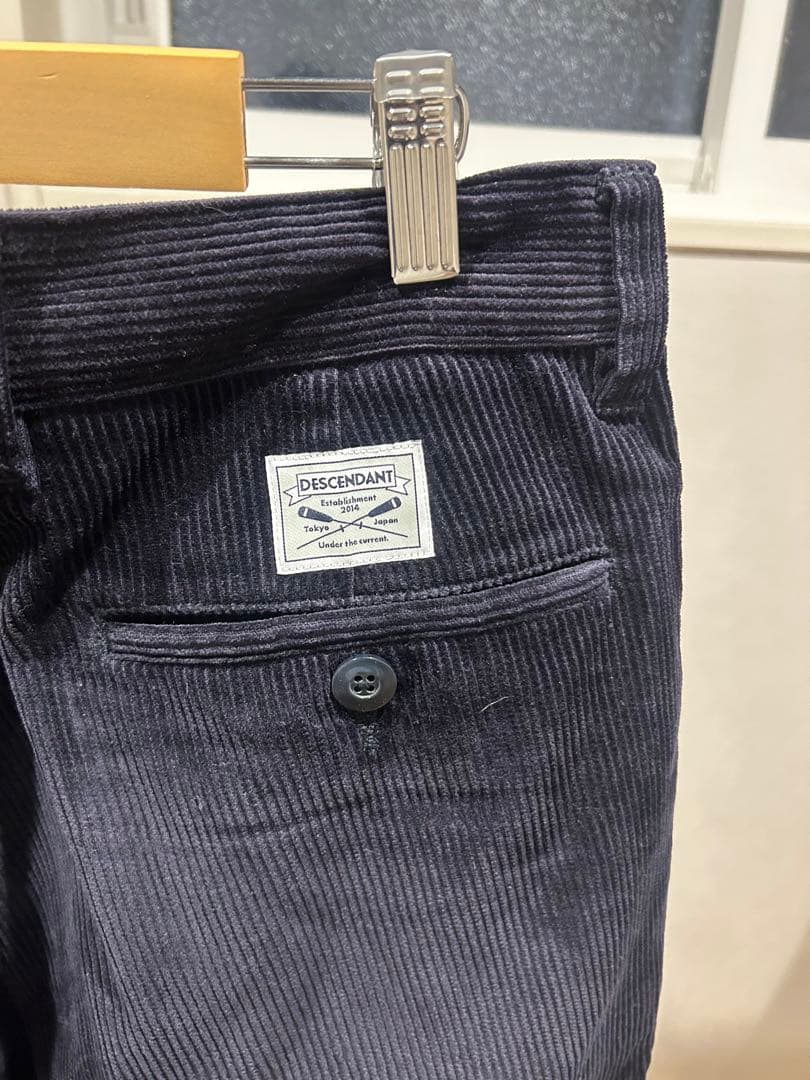 パンツ DESCENDANT DC-6 GDT CORDUROY TROUSERS 2