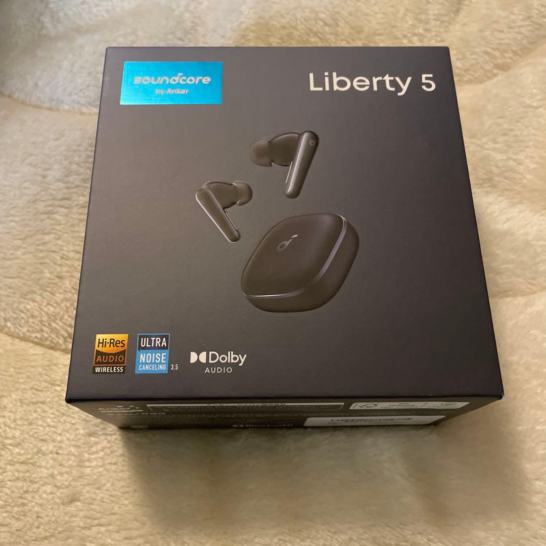 soundcore Liberty 5 ワイヤレスイヤホン　ブラック
