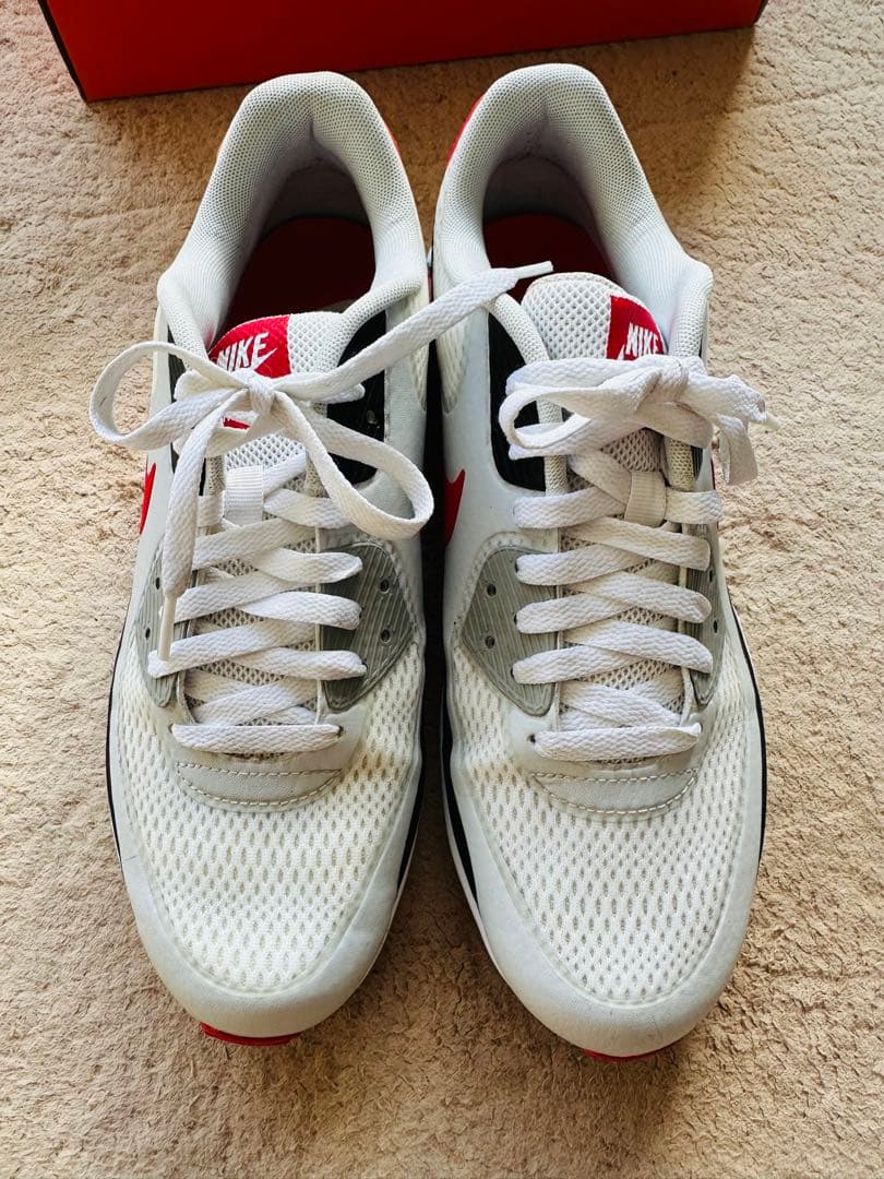 NIKE AIR MAX 90 G 赤 28 ナイキ エアマックス ゴルフ