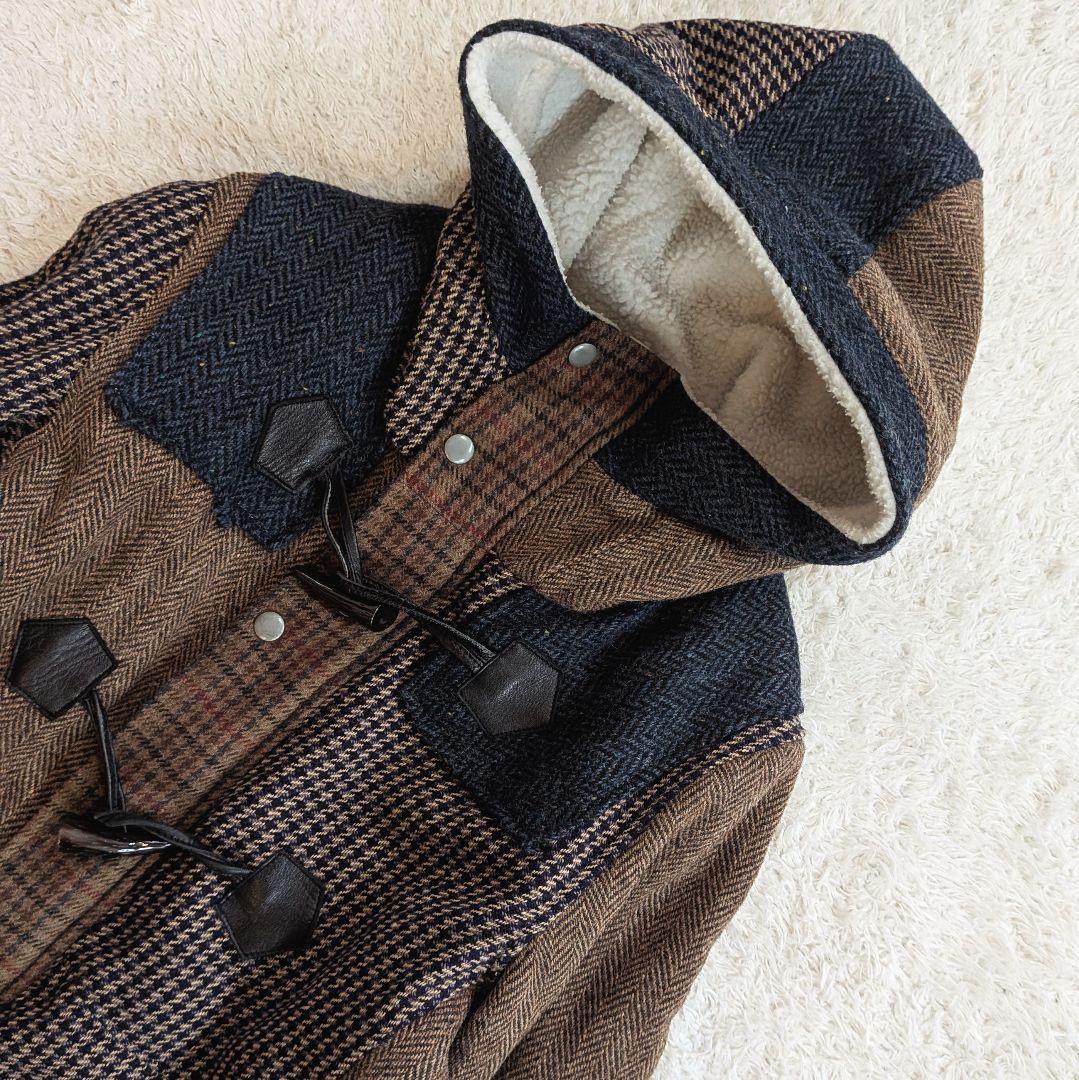 MARCHE HARRI S TWEED　bq marche　ダブルファスナー