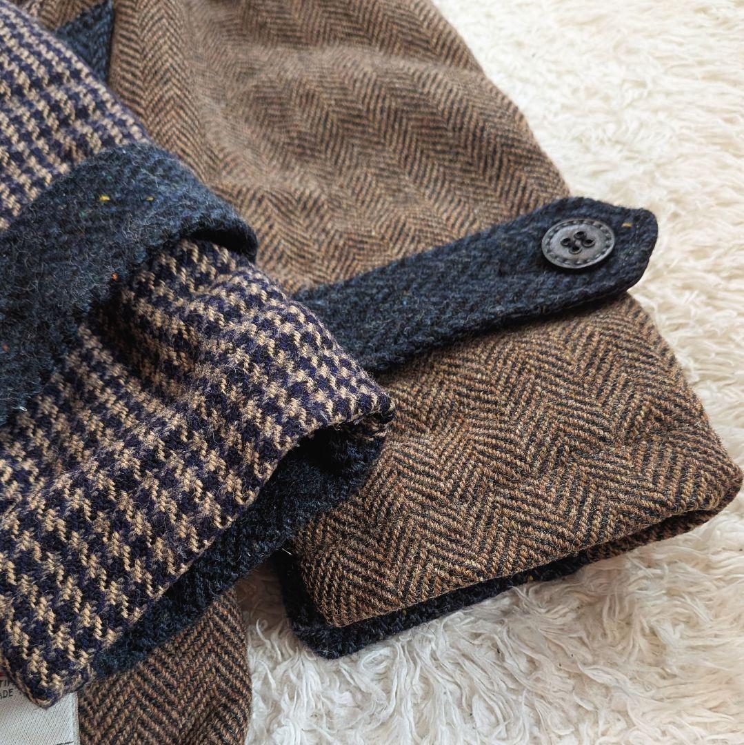MARCHE HARRI S TWEED　bq marche　ダブルファスナー
