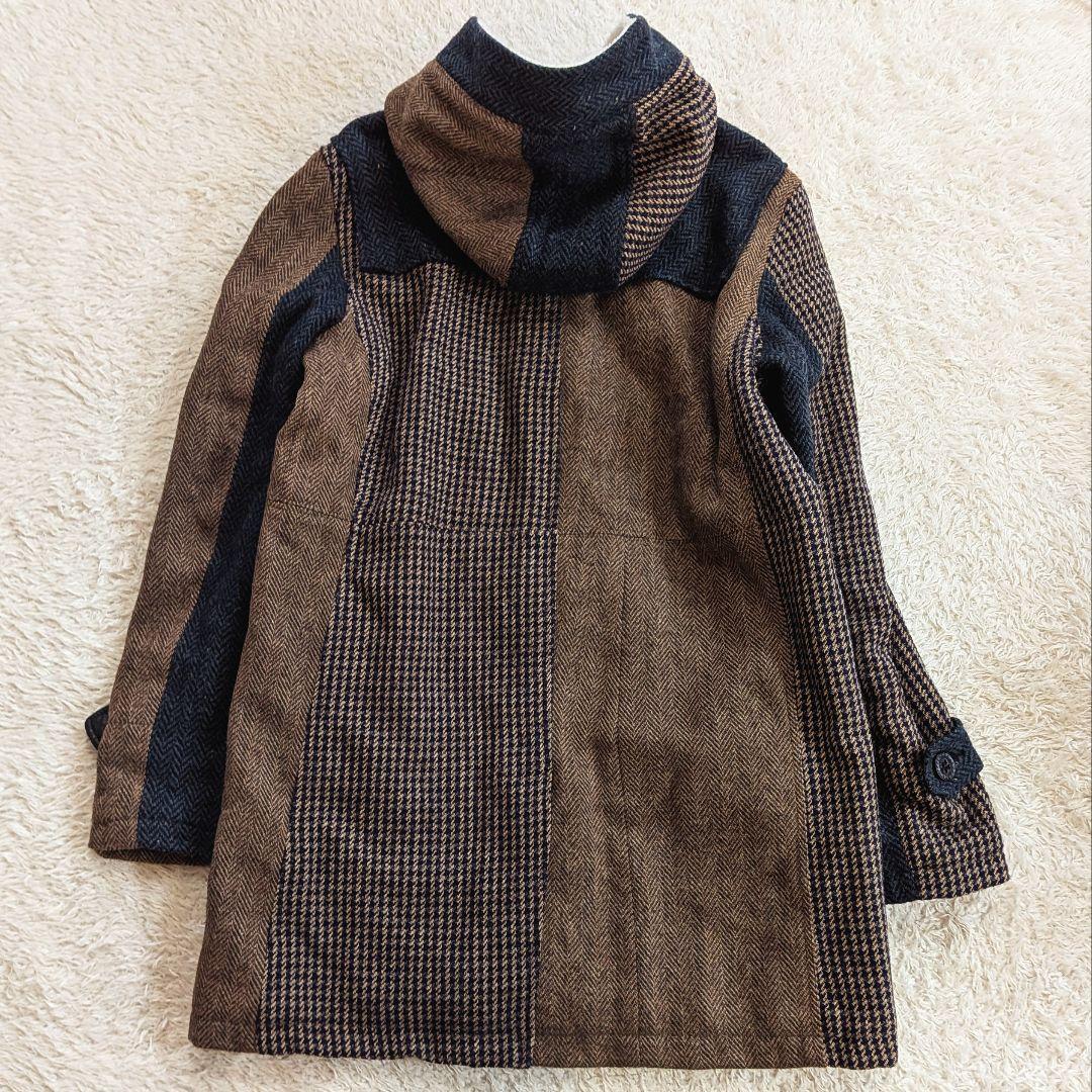 MARCHE HARRI S TWEED　bq marche　ダブルファスナー