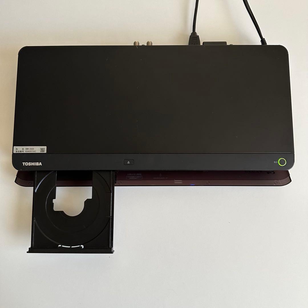 REGZA ブルーレイレコーダー DBR-Z620 新品純正リモコン付き