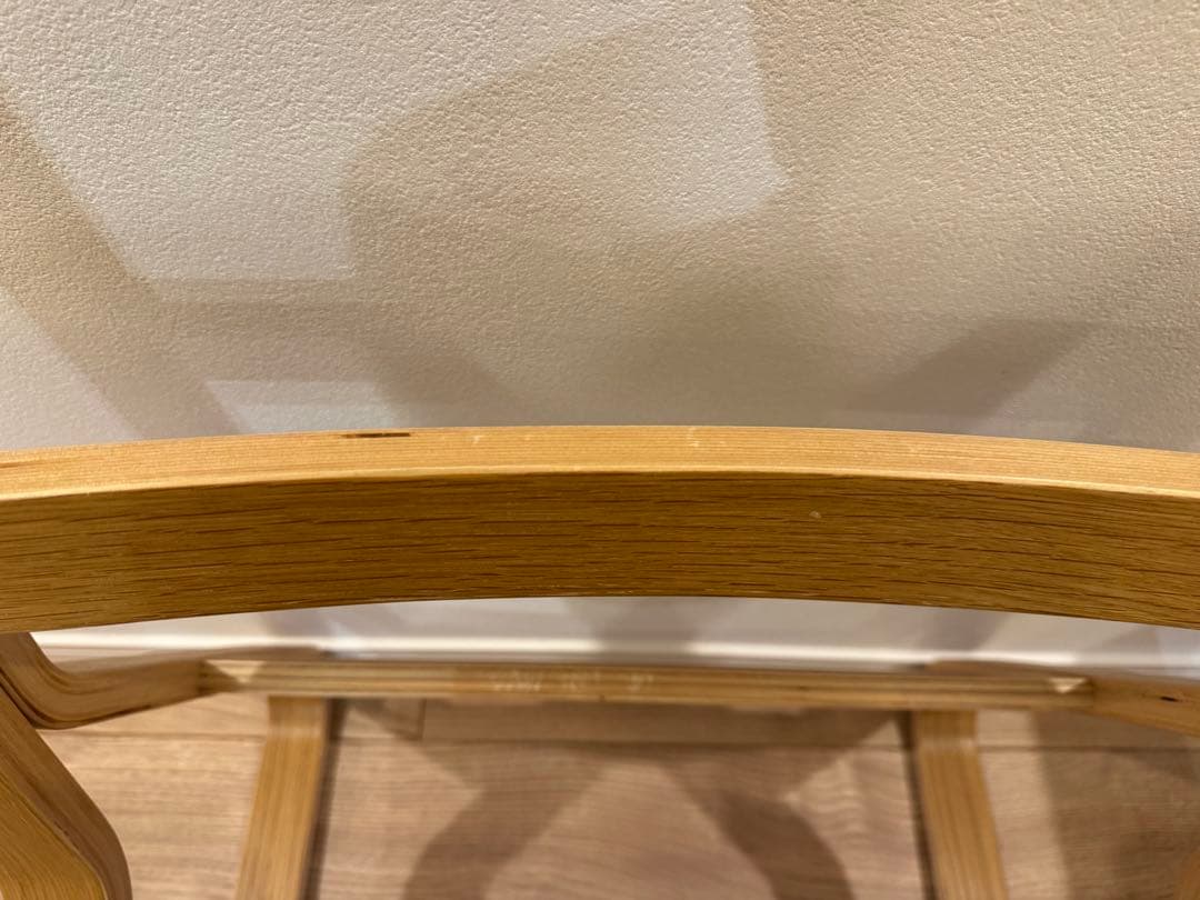 無印良品 MUJI オーク材 リビングでもダイニングでもつかえるソファチェア