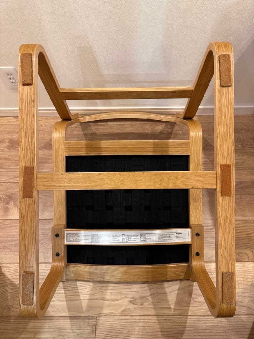 無印良品 MUJI オーク材 リビングでもダイニングでもつかえるソファチェア