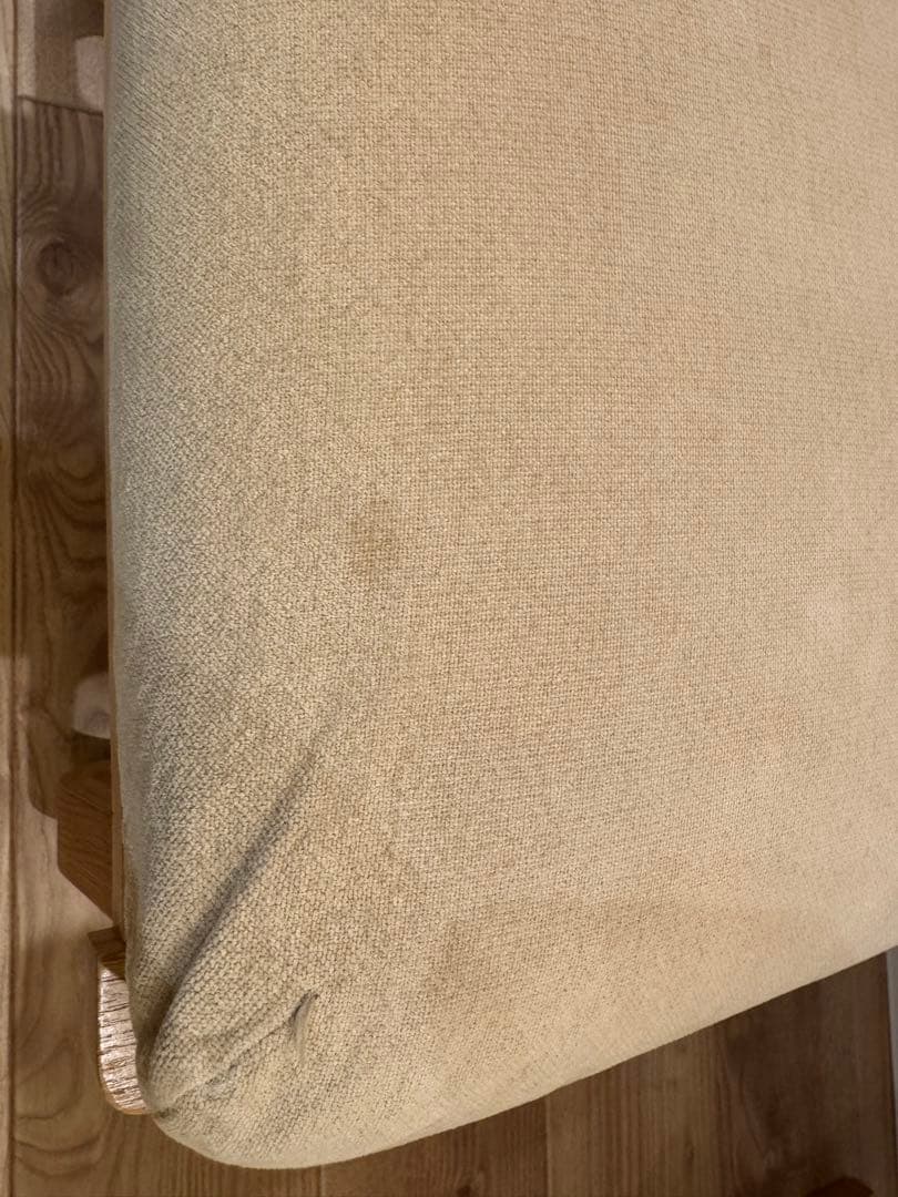 無印良品 MUJI オーク材 リビングでもダイニングでもつかえるソファチェア