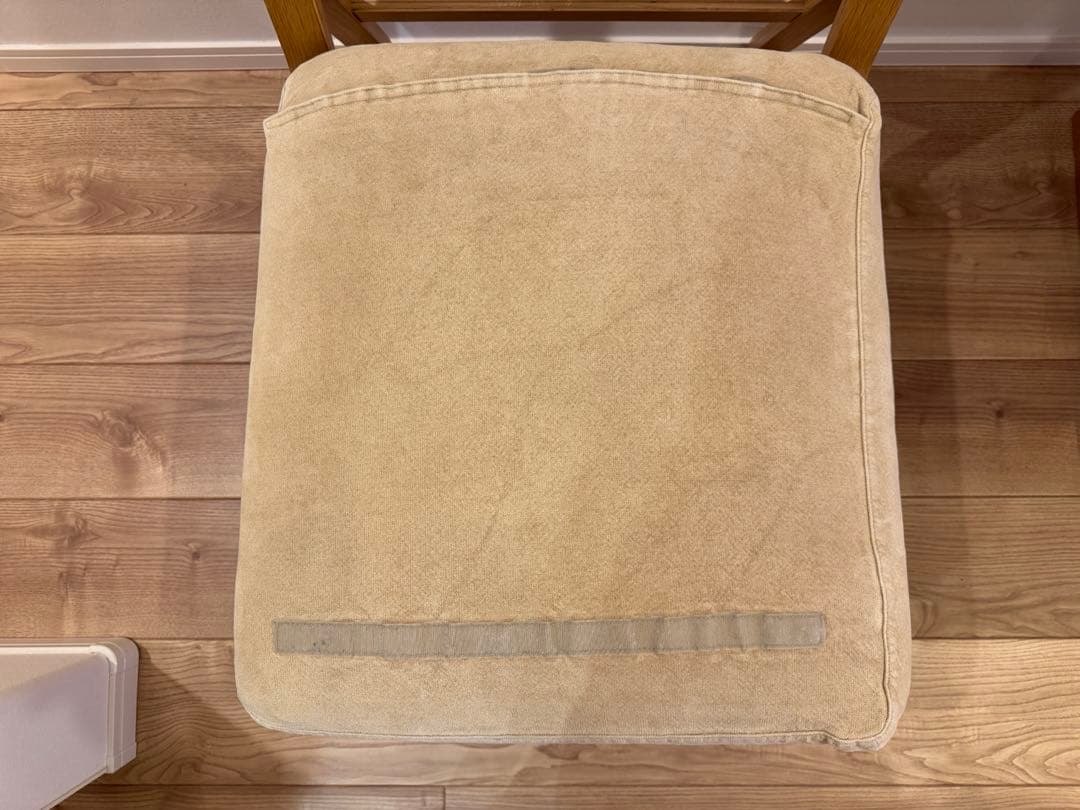 無印良品 MUJI オーク材 リビングでもダイニングでもつかえるソファチェア