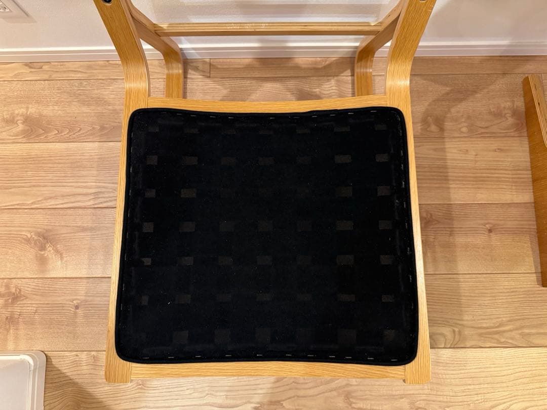 無印良品 MUJI オーク材 リビングでもダイニングでもつかえるソファチェア