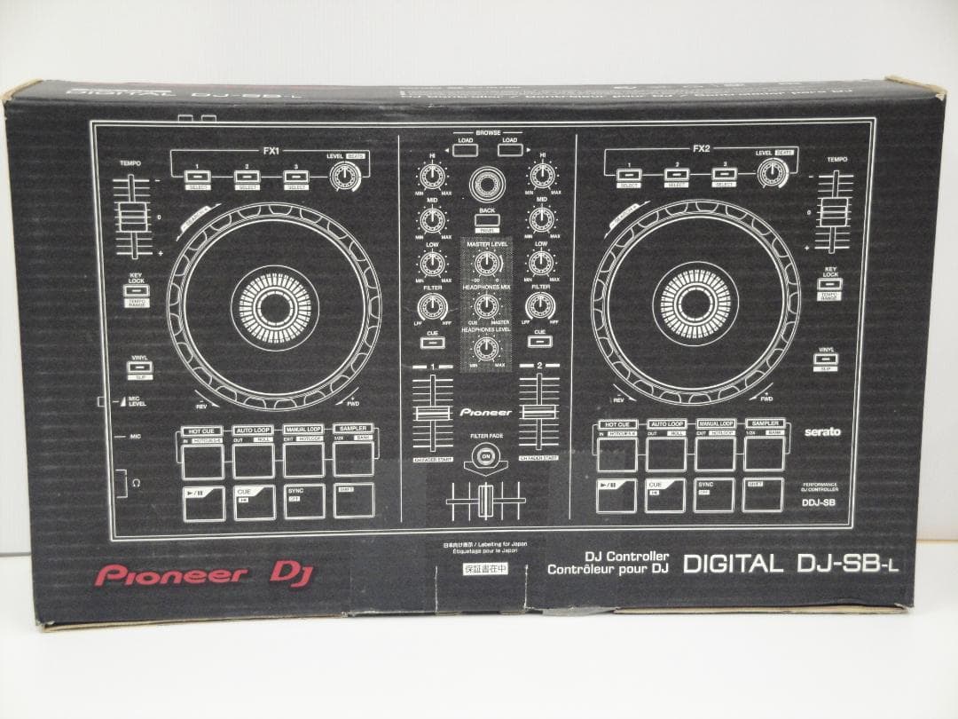 Pioneer DJコントローラー DDJ-SB-L　希少ブルーカラー未使用品