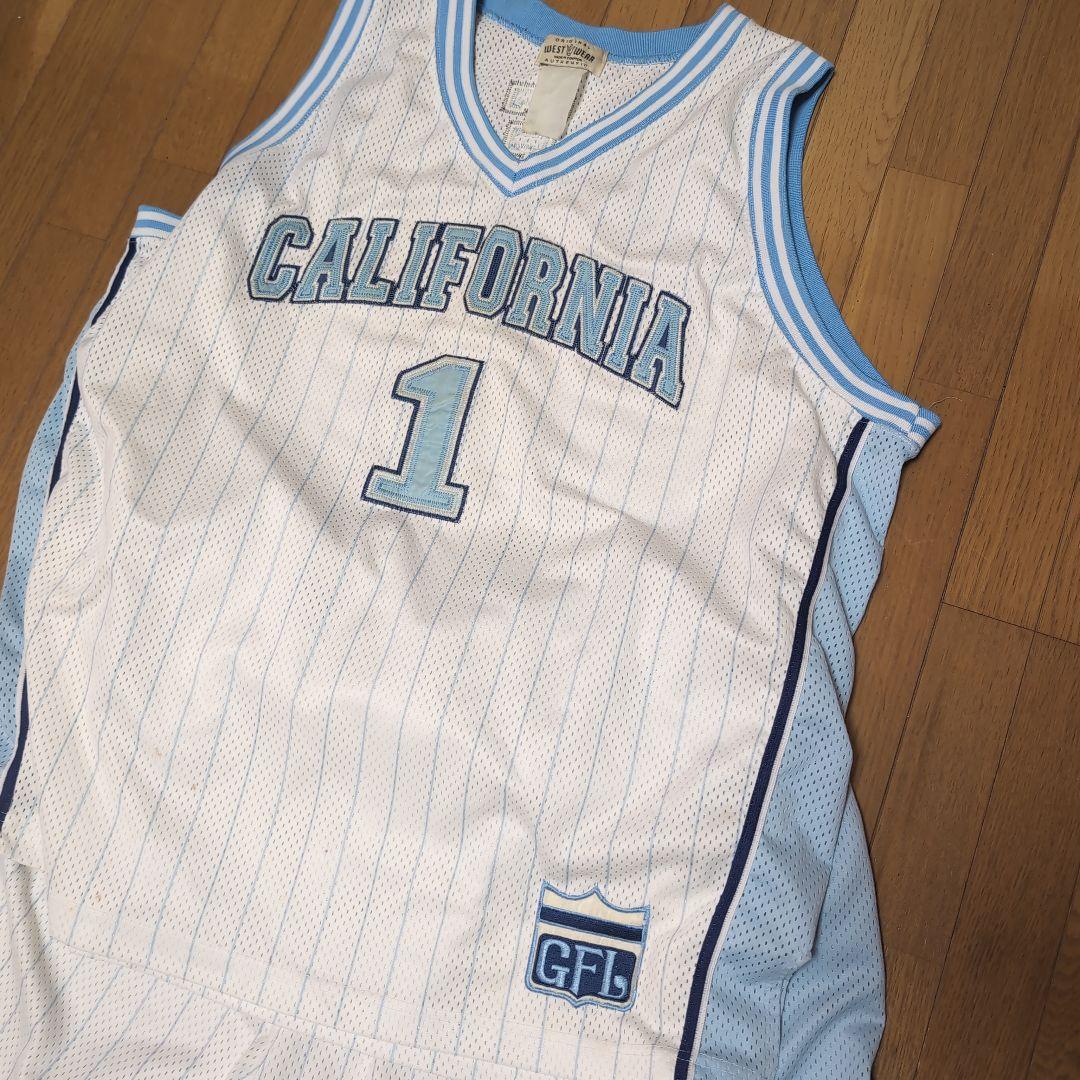 最終値下げCALIFORNIA バスケットボールジャージ GFL セットアップ