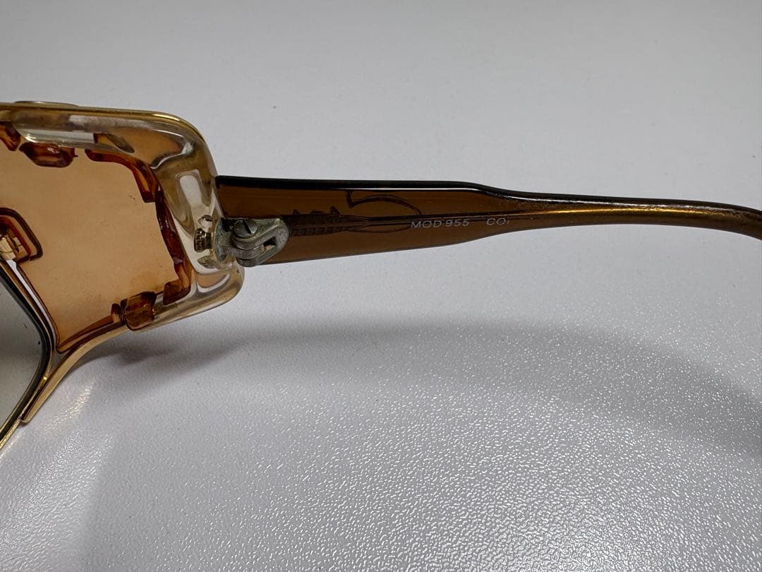 Cazal 955 ブラウン サングラス