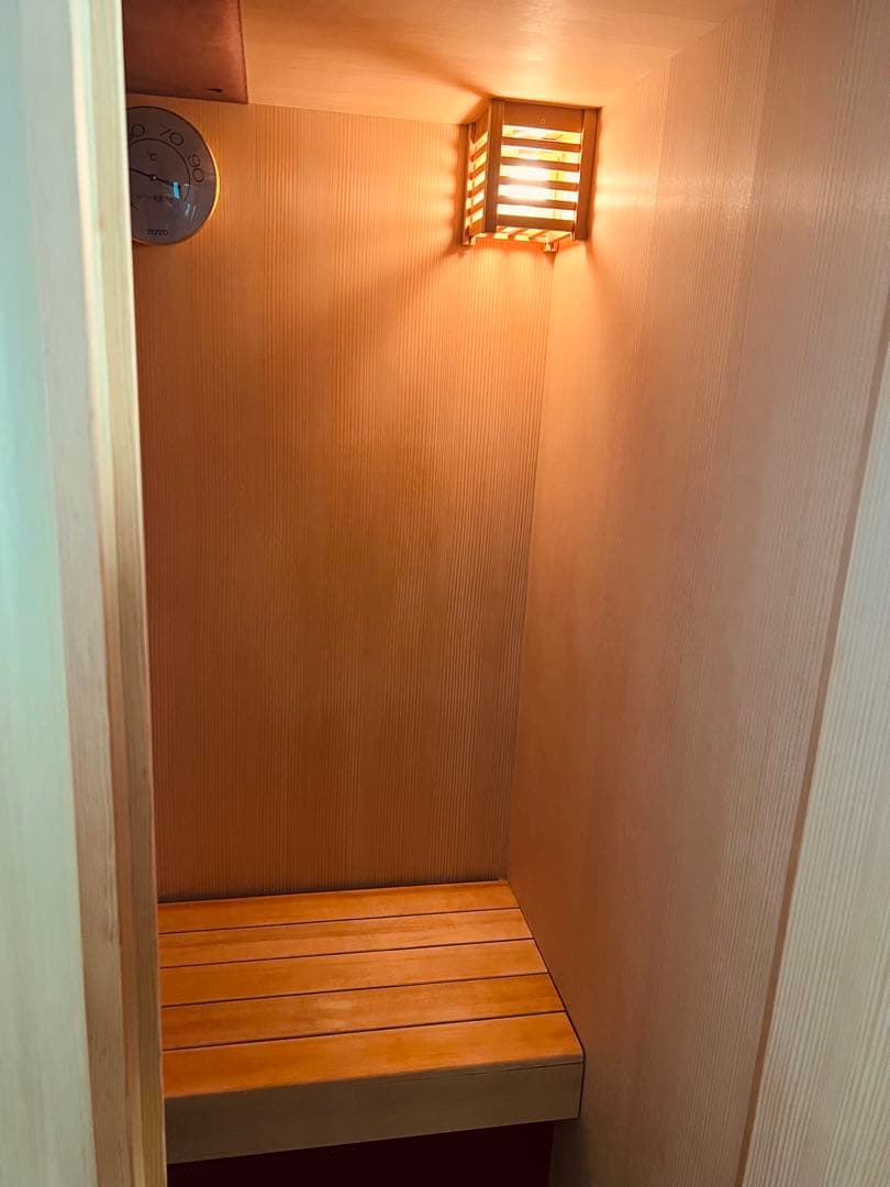 【美品】 TOTO 家庭用サウナ 最高90度　ととのい　ホームサウナ　100v