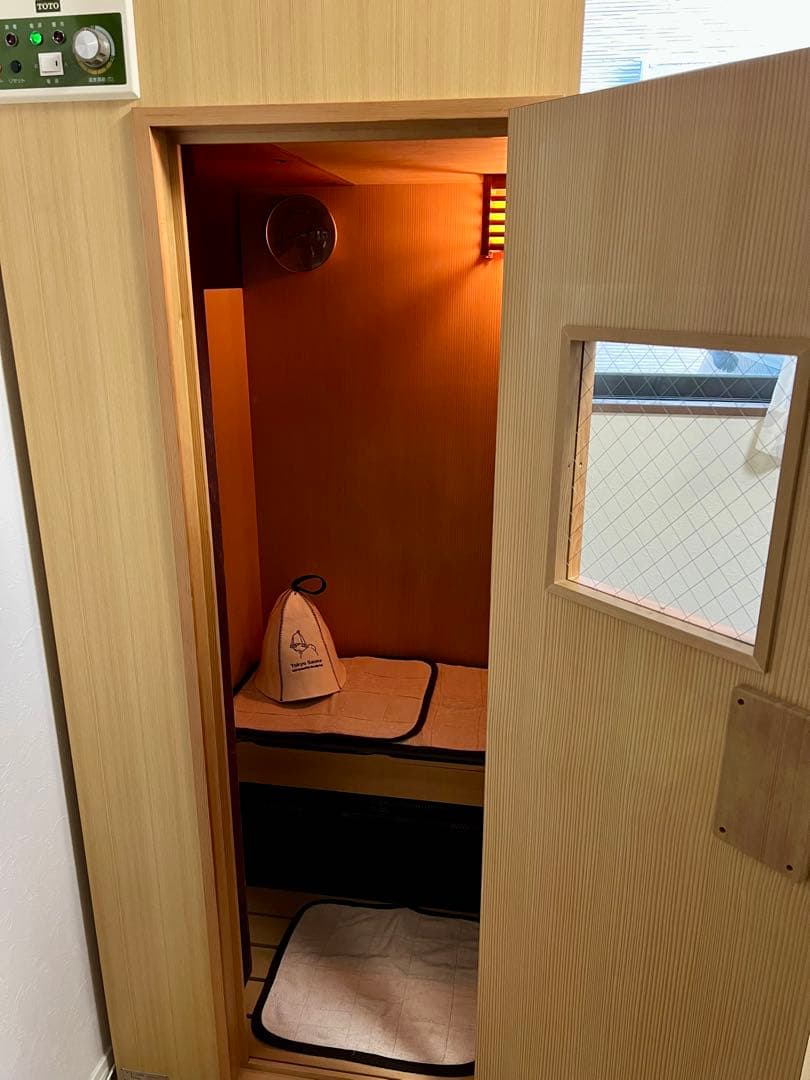 【美品】 TOTO 家庭用サウナ 最高90度　ととのい　ホームサウナ　100v