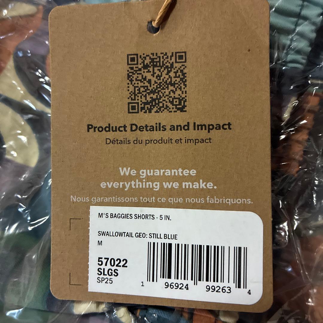 【最新25】パタゴニア メンズ バギーズショーツ 5インチ Mサイズ 総柄