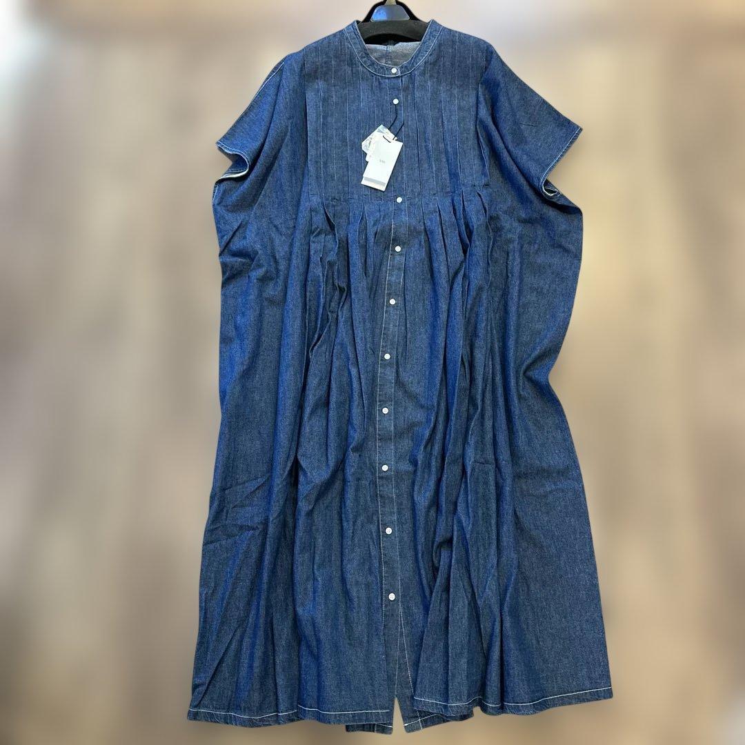 新品　ヤマダヤ　スコットクラブ購入　vin デニム　ワンピース　ビッグシルエット