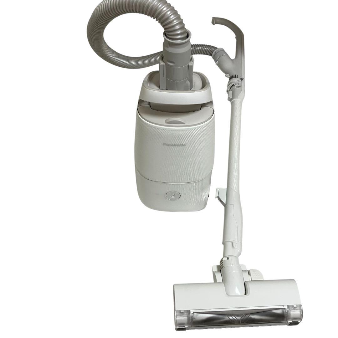 Panasonic 紙パック式　掃除機　MC-JP850K-W 純正紙パック付き