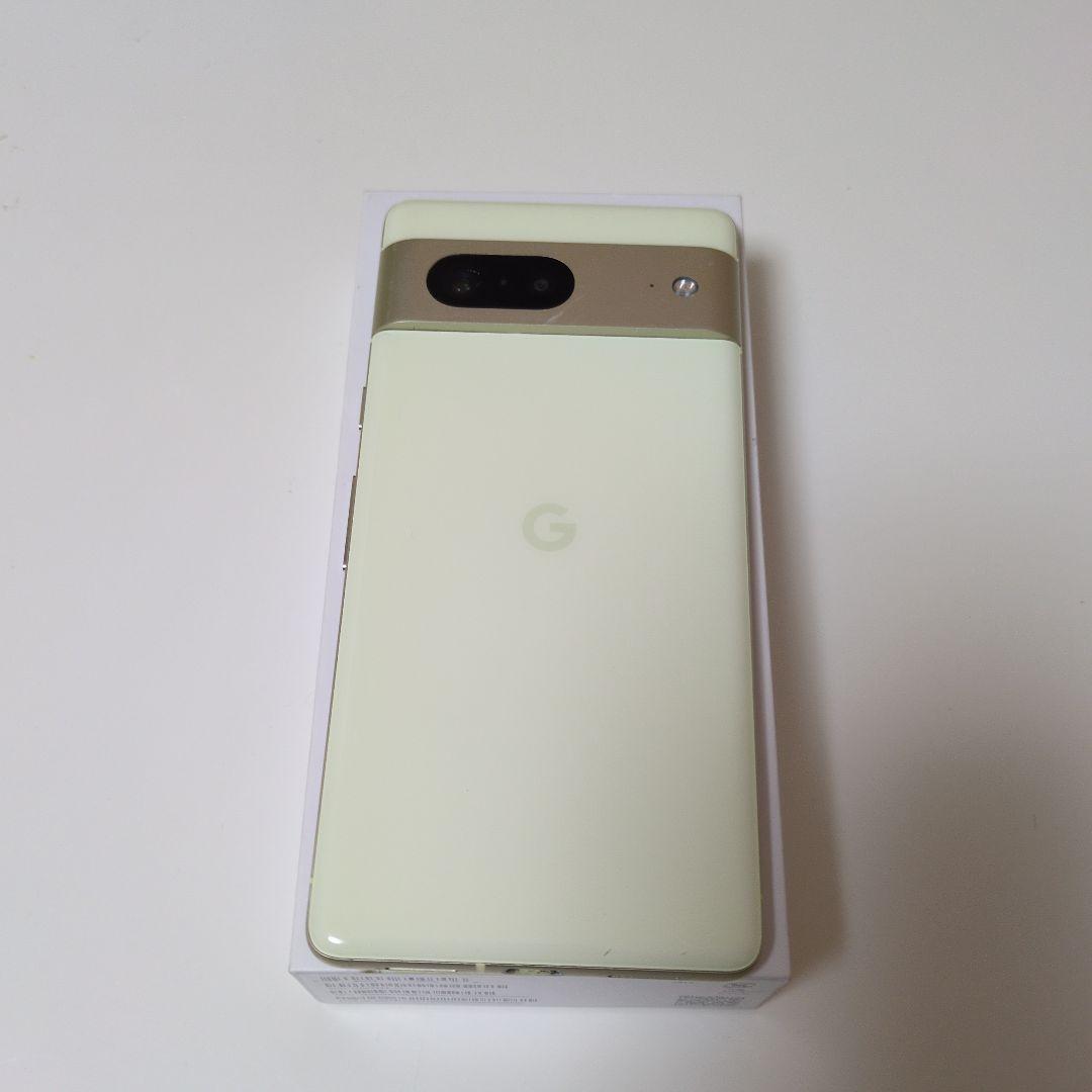 【SIMフリー】Google Pixel 7 128GB レモングラス　　オマケ