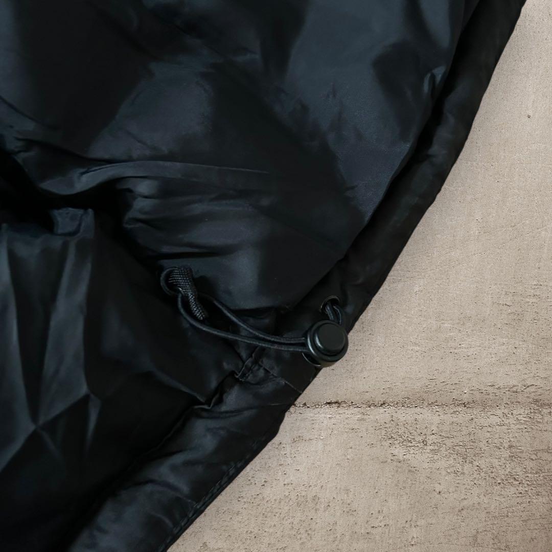 古着Colombiaコロンビア中綿ダウンジャケットドローコード刺繍ロゴ短丈テック