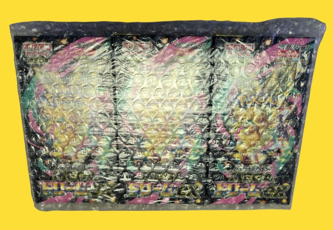 ポケモンカード MEGAドリームEX 3BOX シュリンク付き